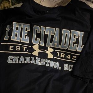 Navy The Citadel short sleeve Tee shirt Medium